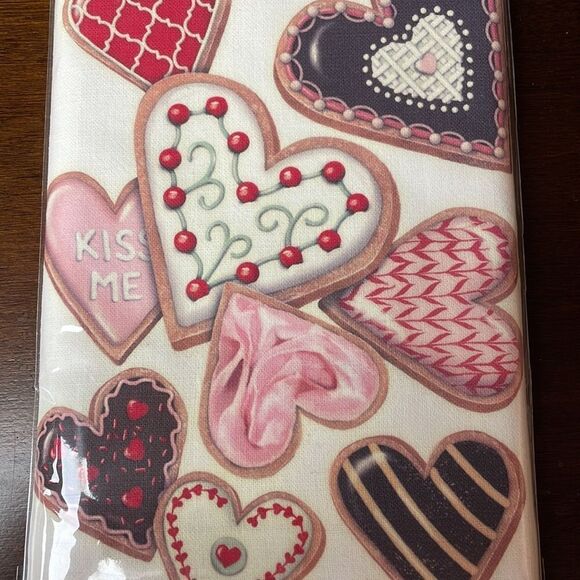 Mary Lake-Thompson Valentine Cookies Flour Sack Kitchen Towel - Picture 2 of 3